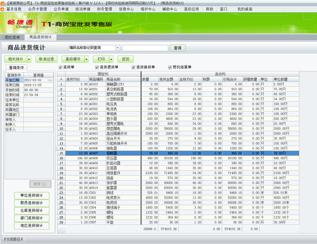 用友t1商貿(mào)寶批發(fā)零售版12.6如何查看采購(gòu)統(tǒng)計(jì)？